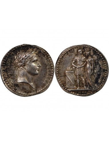 NAPOLEON I ET MARIE LOUISE D'AUTRICHE, QUINAIRE DE MARIAGE 1810