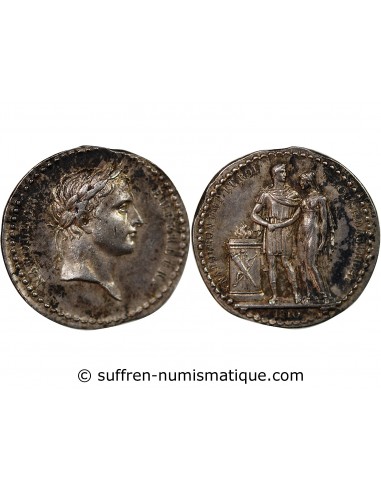 NAPOLEON I ET MARIE LOUISE D'AUTRICHE, QUINAIRE DE MARIAGE 1810