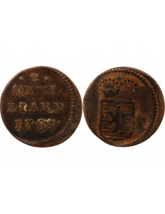 LUXEMBOURG, JOSEPH II - 1/2 LIARD 1789 2