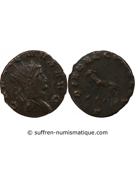 GALLIEN - ANTONINIEN - BESTIAIRE, ANTILOPE - 267 / 268 ROME