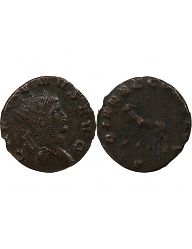 GALLIEN - ANTONINIEN - BESTIAIRE, ANTILOPE - 267 / 268 ROME