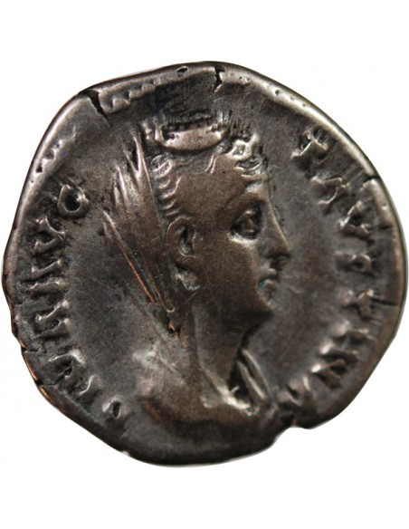 FAUSTINE MÈRE - DENIER ARGENT 141 ROME