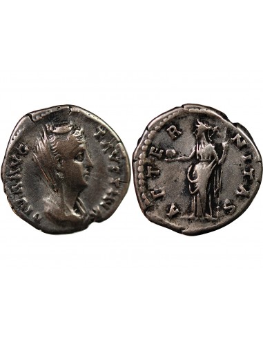 FAUSTINE MÈRE - DENIER ARGENT 141 ROME