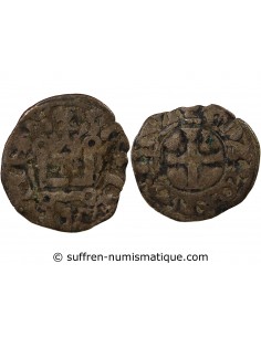 ABBAYE DE SAINT-MARTIN DE TOURS - DENIER ARGENT