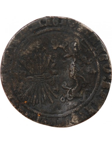 ESPAGNE, FERDINAND II ET ISABELLE - REAL ARGENT 1497 / 1566 GRENADE
