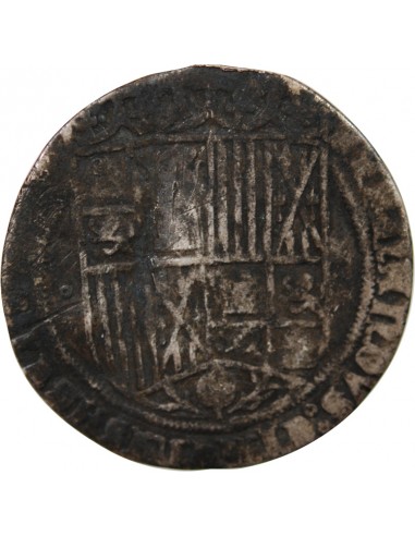 ESPAGNE, FERDINAND II ET ISABELLE - REAL ARGENT 1497 / 1566 GRENADE