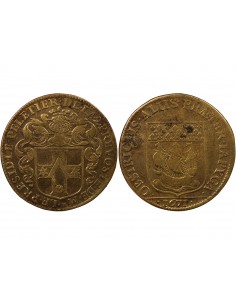 ILE DE FRANCE, Claude le Peletier, prévôt des marchands - JETON laiton 1671 2