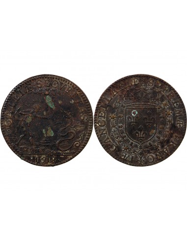 CHANCELLERIE - JETON CUIVRE 1618 R2