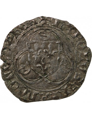 CHARLES VII - BLANC A LA COURONNE 1455 / 1461 TOURNAI