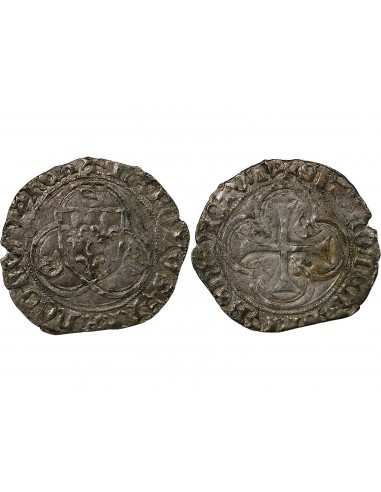 CHARLES VII - BLANC A LA COURONNE 1455 / 1461 TOURNAI