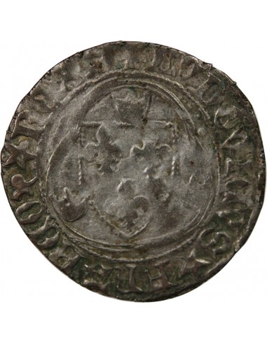 LOUIS XI - BLANC A LA COURONNE 1461 / 1483 MONTPELLIER R2