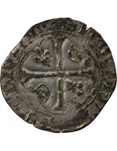 LOUIS XI - BLANC A LA COURONNE 1461 / 1483 ANGERS