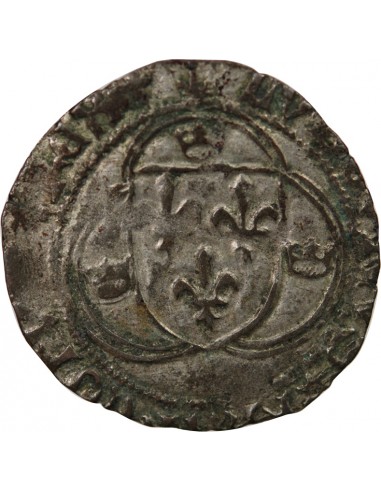 LOUIS XI - BLANC A LA COURONNE 1461 / 1483 BORDEAUX R4