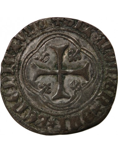 CHARLES VIII - BLANC A LA COURONNE 1483 / 1498 TOURS R