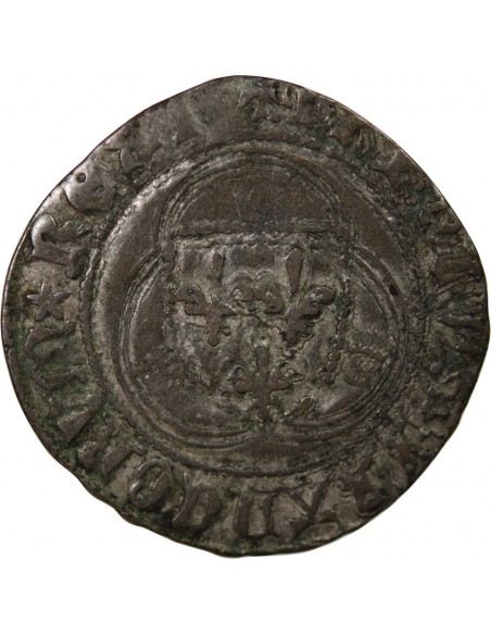 CHARLES VIII - BLANC A LA COURONNE 1483 / 1498 TOURS R