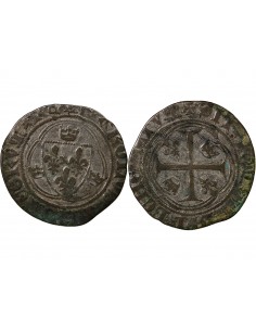 CHARLES VIII - BLANC A LA COURONNE 1483 / 1498 PARIS 2