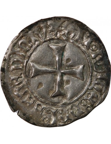 DUCHÉ DE BRETAGNE, FRANCOIS I et II - BLANC A LA TARGE 1442-1488 RENNES