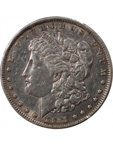 USA - MORGAN DOLLAR ARGENT 1898 PHILADELPHIE