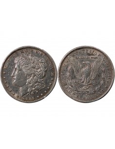 USA - MORGAN DOLLAR ARGENT 1898 PHILADELPHIE 2