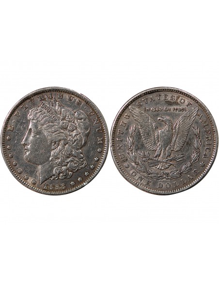 USA - MORGAN DOLLAR ARGENT 1898 PHILADELPHIE