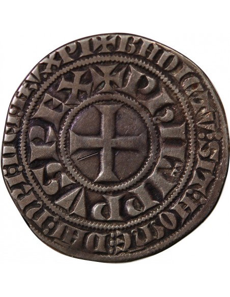 PHILIPPE IV LE BEL - GROS TOURNOIS à l'O Rond 1285 / 1314
