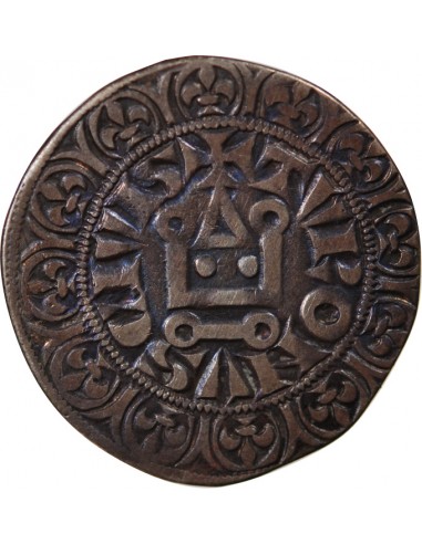 PHILIPPE IV LE BEL - GROS TOURNOIS à l'O Rond 1285 / 1314