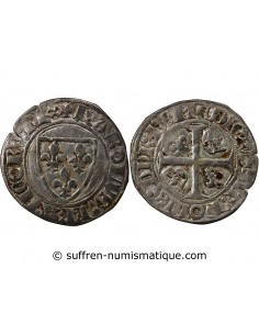 CHARLES VI - BLANC GUENAR, 2e EMISSION 1389 / 1405, CREMIEU