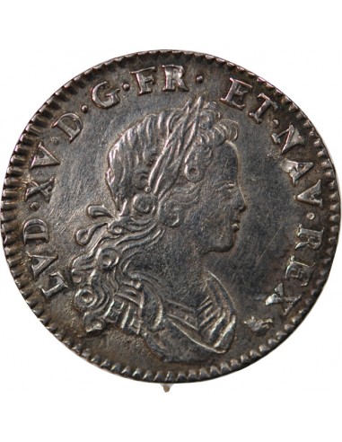 LOUIS XV﻿ - 20 SOLS DE NAVARRE 1719 R ORLEANS