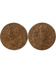 LOUIS XVI, CONSTITUTION - 2 SOLS 1791 AA METZ 2