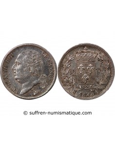 LOUIS XVIII - 1/2 FRANC LOUIS XVIII 1822 A PARIS﻿