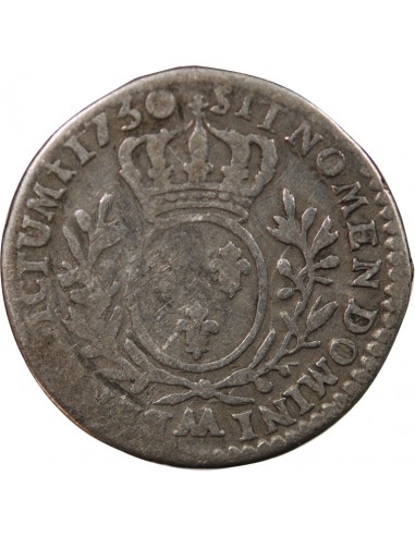 LOUIS XVI - 1/10 ECU AUX RAMEAUX D'OLIVIER 1730 AA METZ