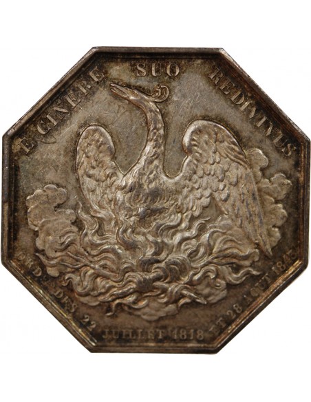 ASSURANCE MUTUELLE CONTRE L'INCENDIE, SEINE ET EURE - JETON argent