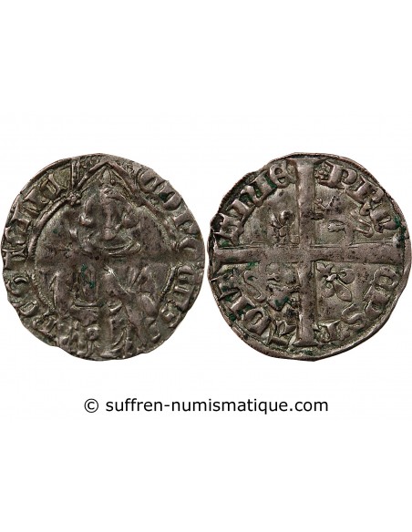 DUCHÉ D'AQUITAINE, EDOUARD LE PRINCE NOIR - HARDI 1362 / 1372