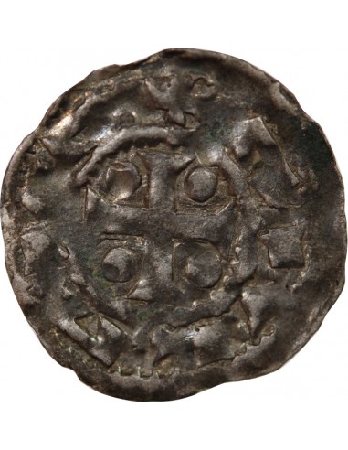 DUCHE DE NORMANDIE,  ANONYME – DENIER A LA LEGENDE DEGENEREE, XIe SIECLE