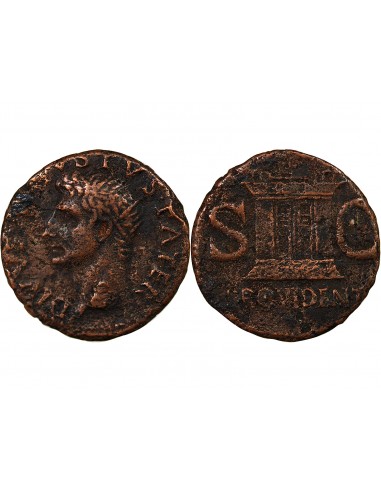 AUGUSTE - RESTITUTION DE TIBERE - AS 22 / 30
