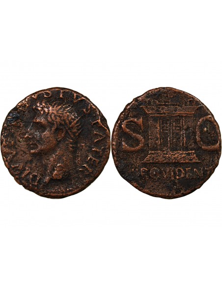 AUGUSTE - RESTITUTION DE TIBERE - AS 22 / 30