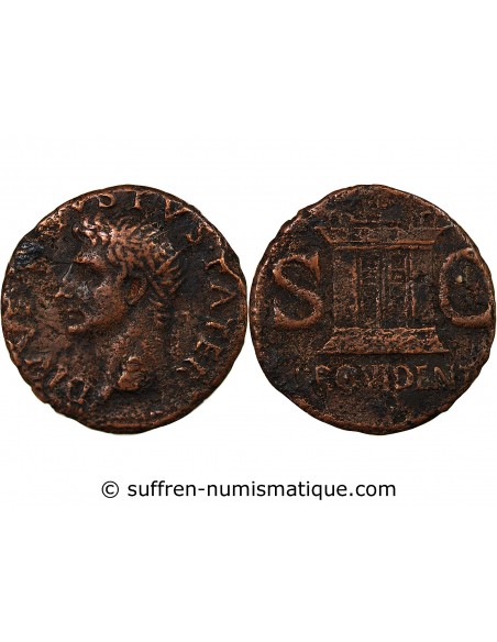 AUGUSTE - RESTITUTION DE TIBERE - AS 22 / 30