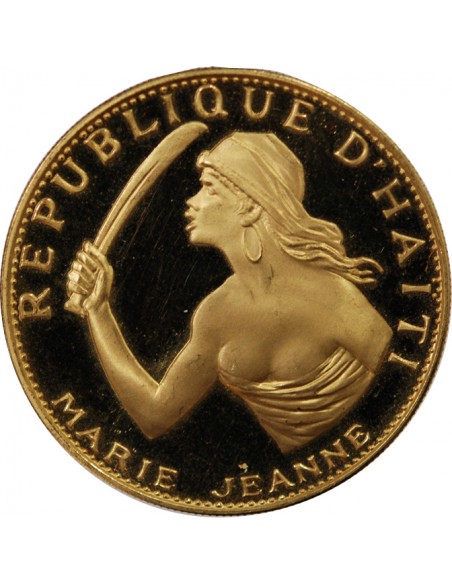 HAITI - 100 GOURDES OR 1967 BE