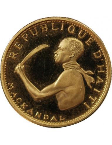 HAITI - 20 GOURDES OR 1967 BE