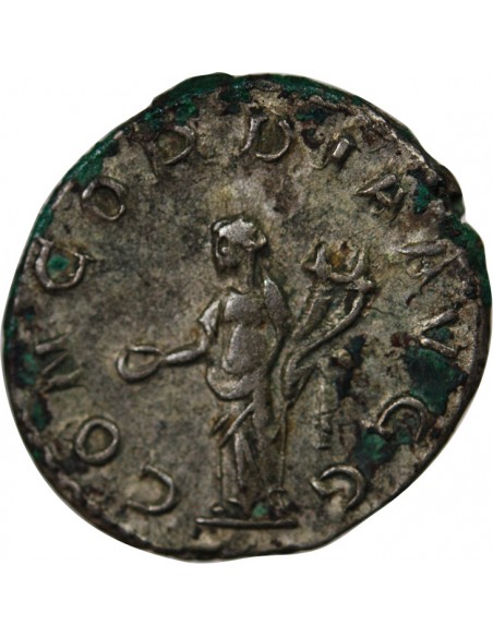 Rome Empire Volusien Concordia 1 antoninien Billon 251-253 R Rome