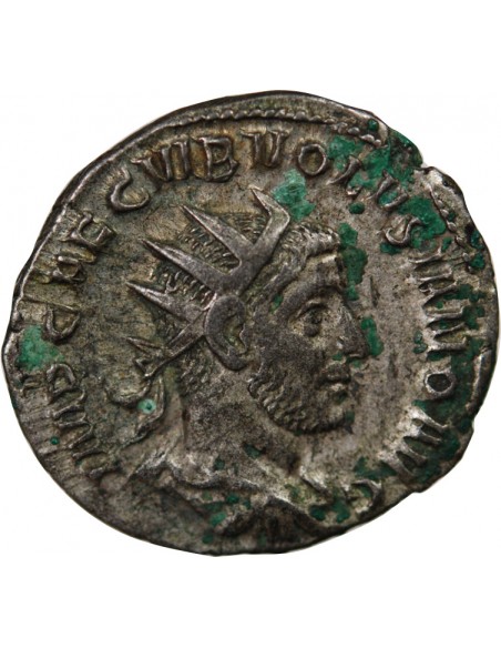 Rome Empire Volusien Concordia 1 antoninien Billon 251-253 R Rome