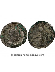 Rome Empire Volusien Concordia 1 antoninien Billon 251-253 R Rome