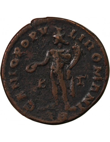 Rome Empire Galère 1 follis Cuivre 296-297 Trèves