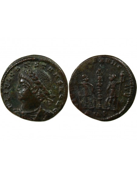 CONSTANT Ier - NUMMUS 336-337 AQUILEE