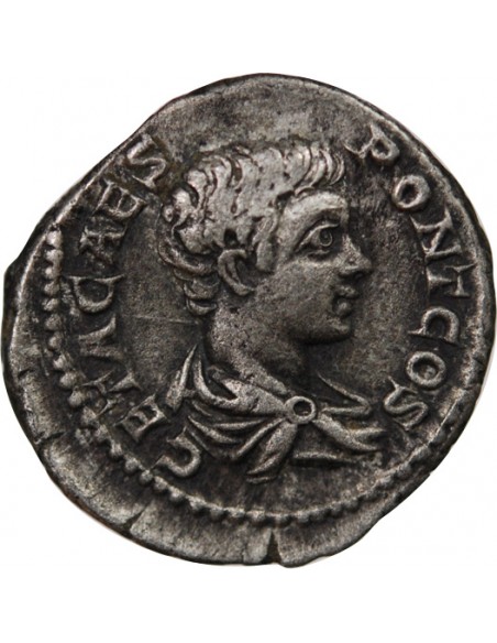 GETA - DENIER ARGENT 203-208 ROME