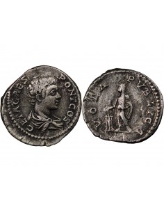 GETA - DENIER ARGENT 203-208 ROME 2