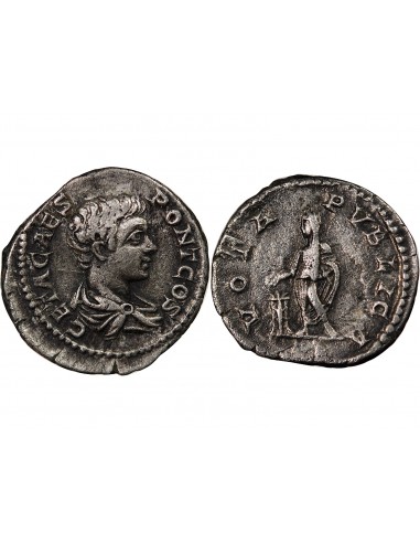 GETA - DENIER ARGENT 203-208 ROME