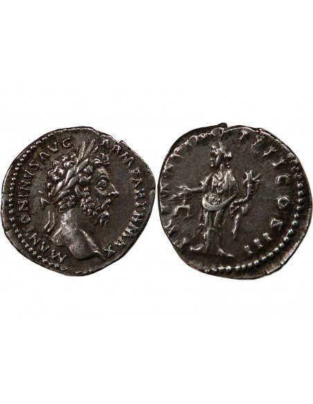 MARC AURELE - DENIER ARGENT 165-166 ROME