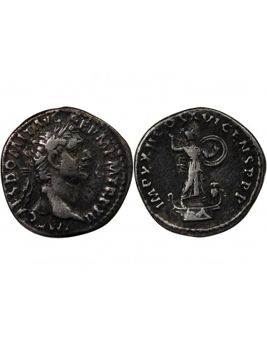 DOMITIEN - DENIER ARGENT 92-93 ROME