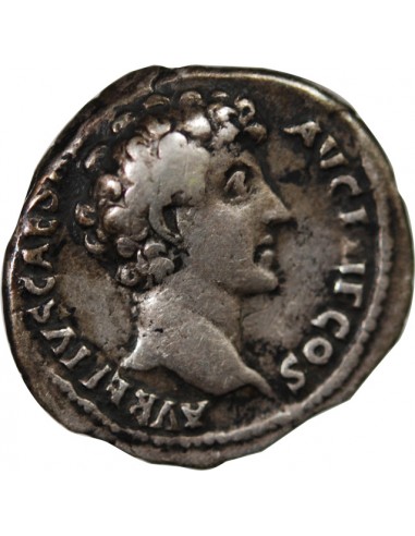 ANTONIN LE PIEUX, MARC AURELE - DENIER ARGENT 140 ROME
